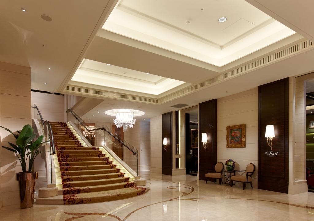 Hotel The Okura Prestige Taipéi Exterior foto The lobby of the hotel