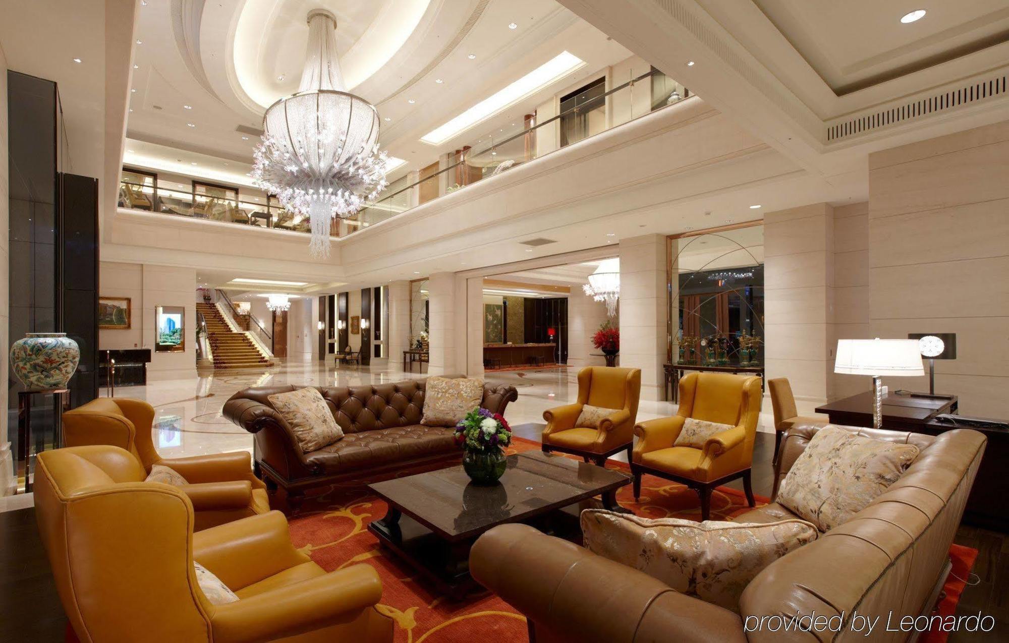 Hotel The Okura Prestige Taipéi Exterior foto Lobby