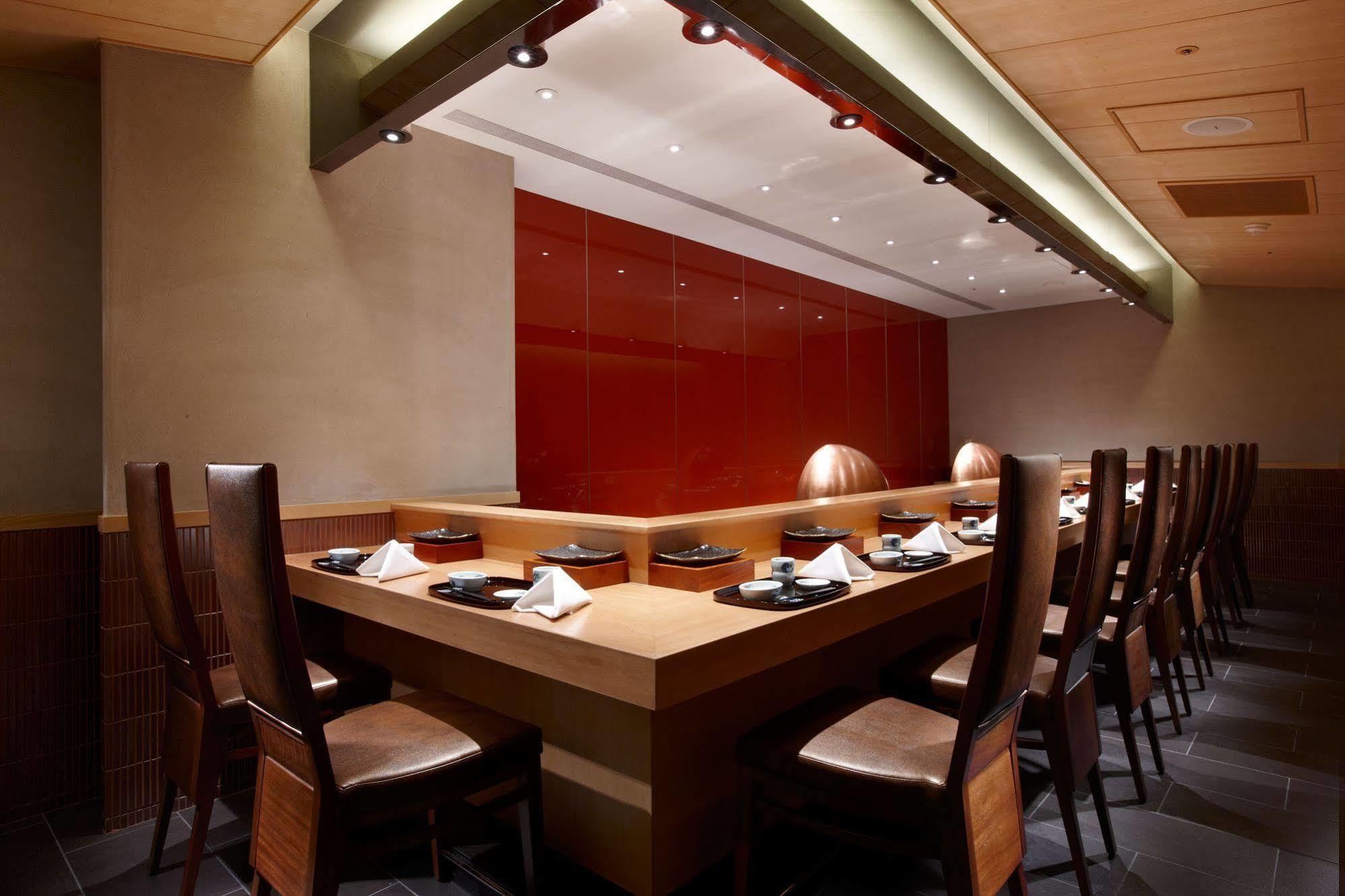 Hotel The Okura Prestige Taipéi Exterior foto Interior of a restaurant